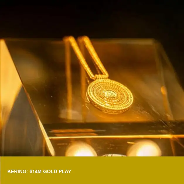 Kering's $14M China Bet Signals a Gold Market Power Shift
