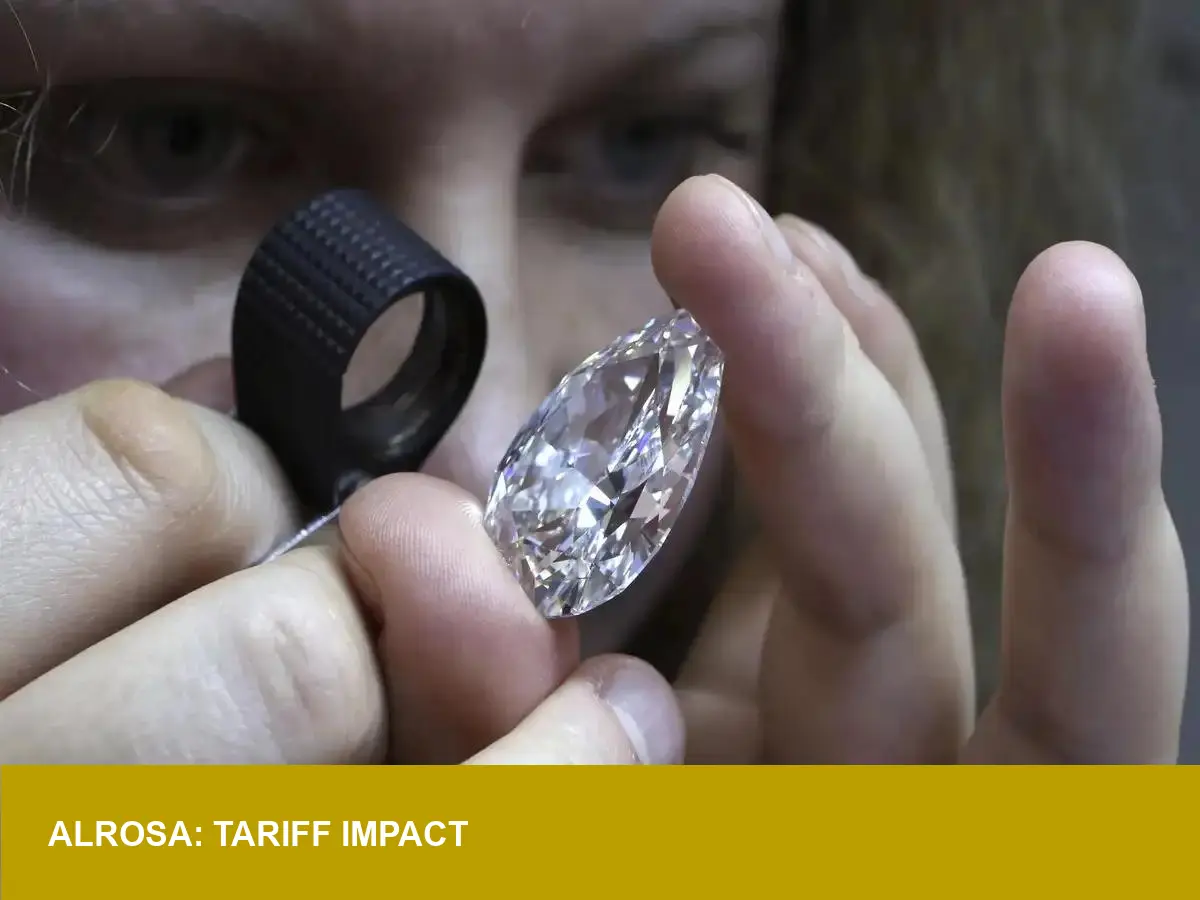 ALROSA Signals 10–15% Output Cut — Can U.S. Retailers Absorb Tariffs?