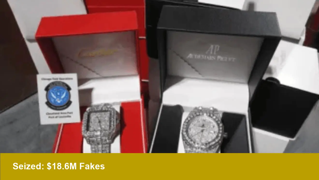 CBP Seizes $18.6M of Cartier, Rolex Fakes — Who Profits Now?