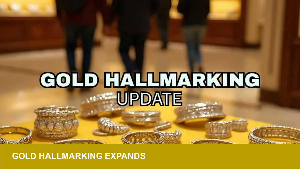 India Gold Hallmarking Expands Past 26 States — Silver Rules Next?