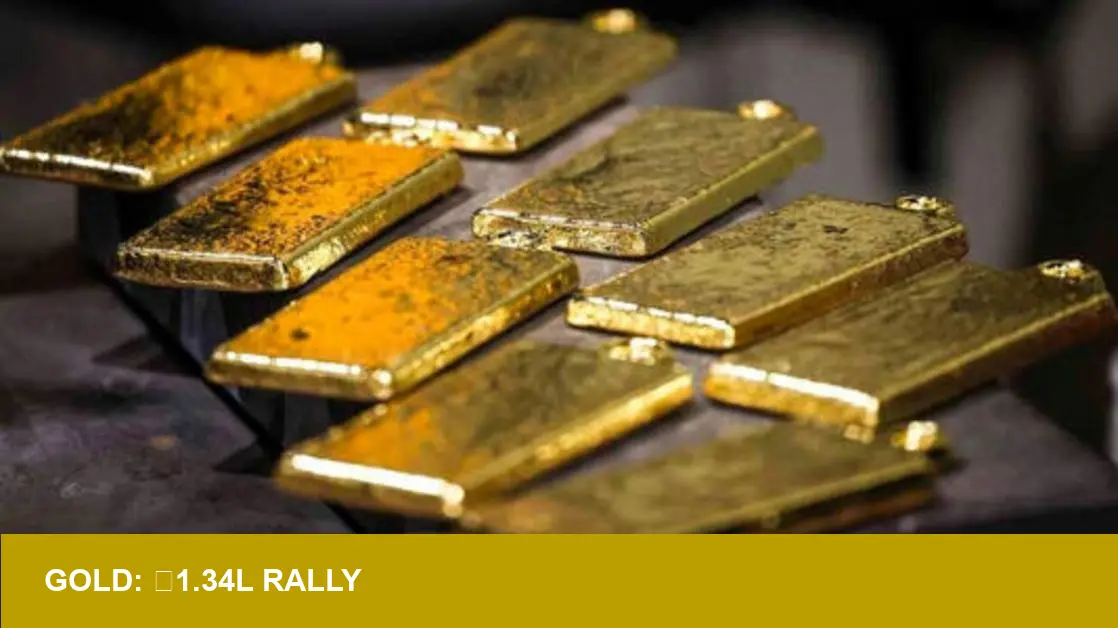 MCX Gold ₹1.34L; Silver Tops ₹2.06L/kg — Is a Rally Brewing?