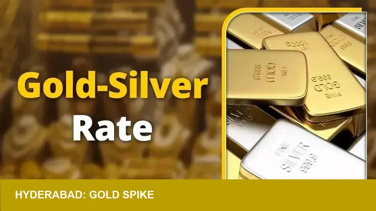 Hyderabad Gold Surges to Rs 1,28,350 per Tola — Market Signal?