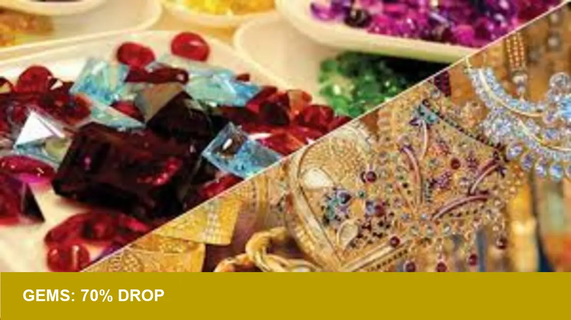 India Gems & Jewellery: 70% Export Drop — What's Next for US Market?