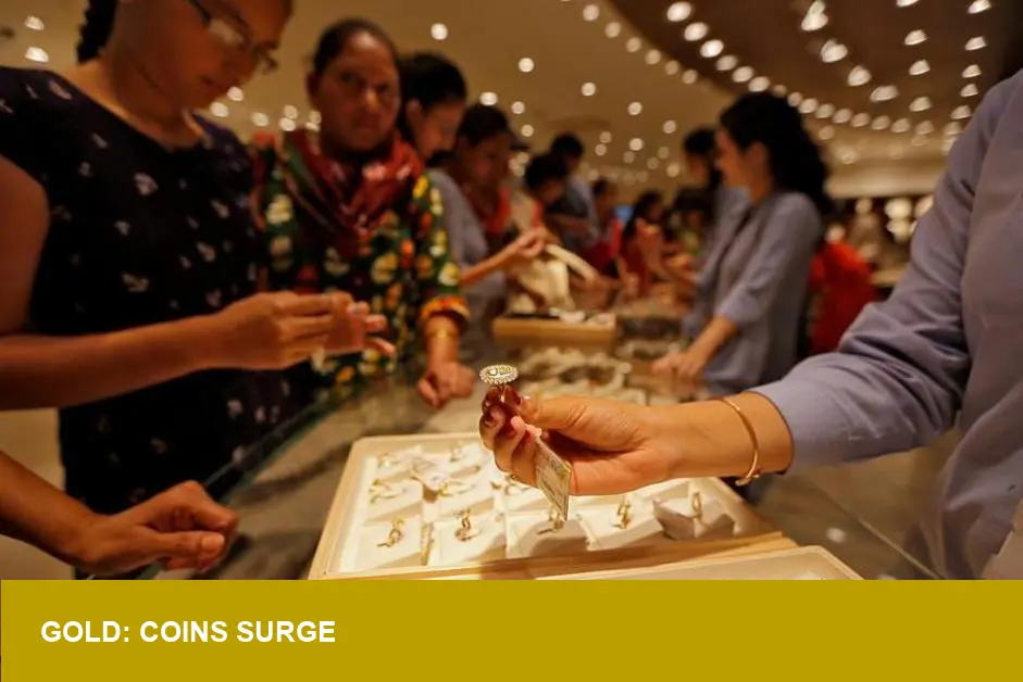 India Gold Surge: Why Are Buyers Choosing Coins Over Jewellery?