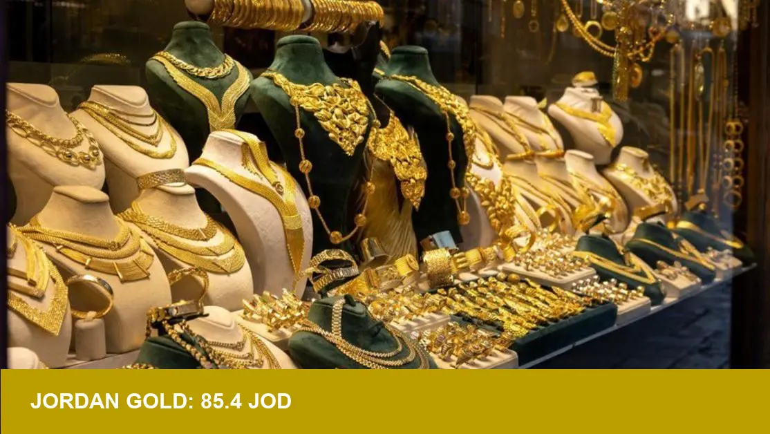 Jordan 21-Carat Gold Hits 85.4 JOD — What It Means for US Buyers