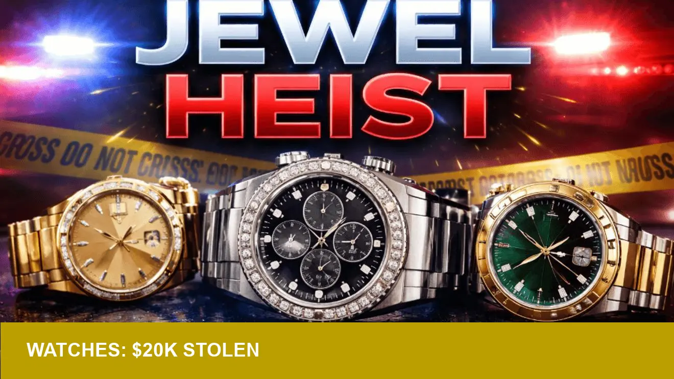 Northampton County Watch Heist — $20K Stolen, Any Leads?