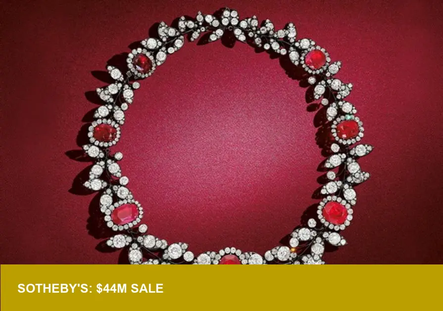 Sotheby's $44M Jewelry Sale: Market Reset or Short-term Spike?