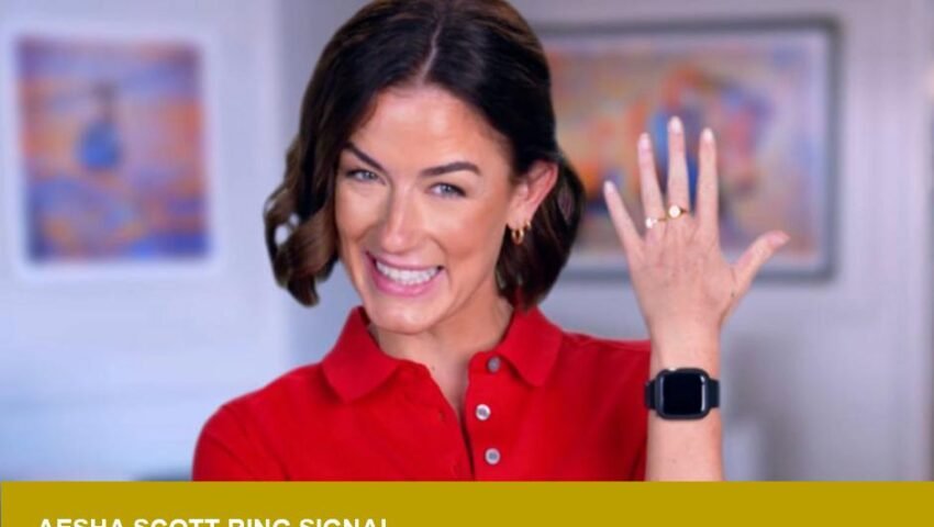 Aesha Scott reveals engagement ring — what it signals for bridal demand