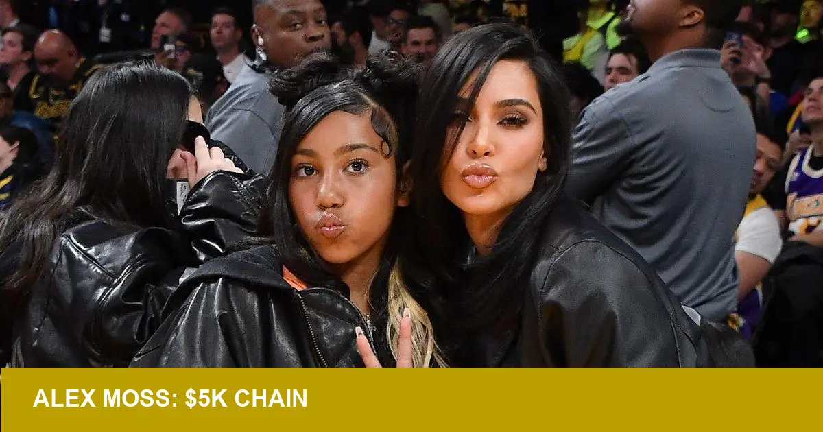 Alex Moss Skull Chain on North West — $5K Piece Signals Resale Rush?