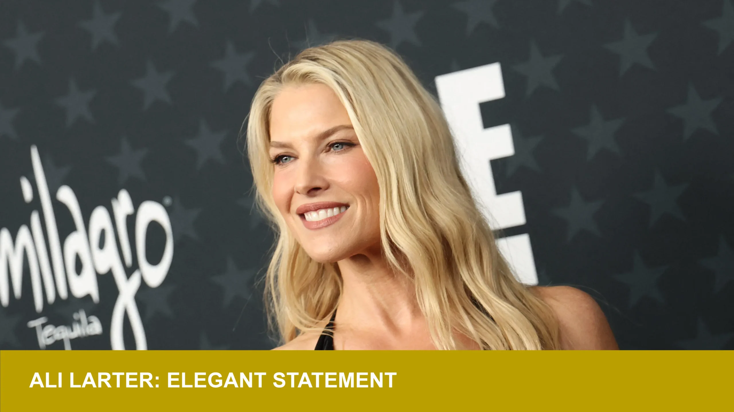 Ali Larter’s Plunge Gown at Critics’ Choice — Market Signal?