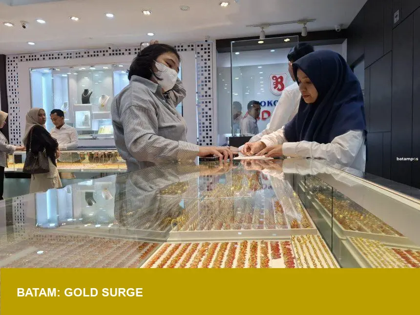 Batam Gold: Rp30k Spike, Antam at Rp2.77M/g — Why Buyers Act?