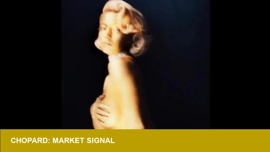 Sydney Sweeney’s Gold W Cover — Will Chopard Necklace Shift Demand?