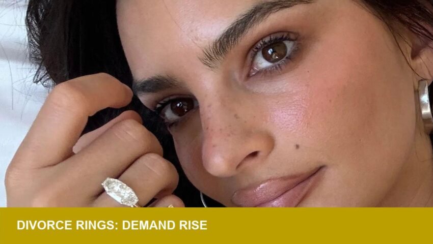 Divorce rings surge after Emily Ratajkowski — retail opportunity?
