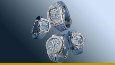 Hublot’s Coal Blue Big Bangs push mineral tones — retailer appeal?