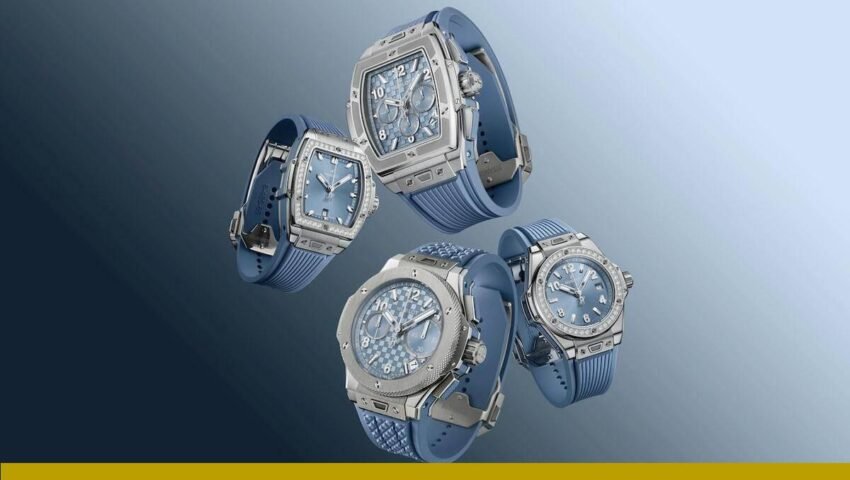 Hublot's Coal Blue Big Bangs push mineral tones — retailer appeal?