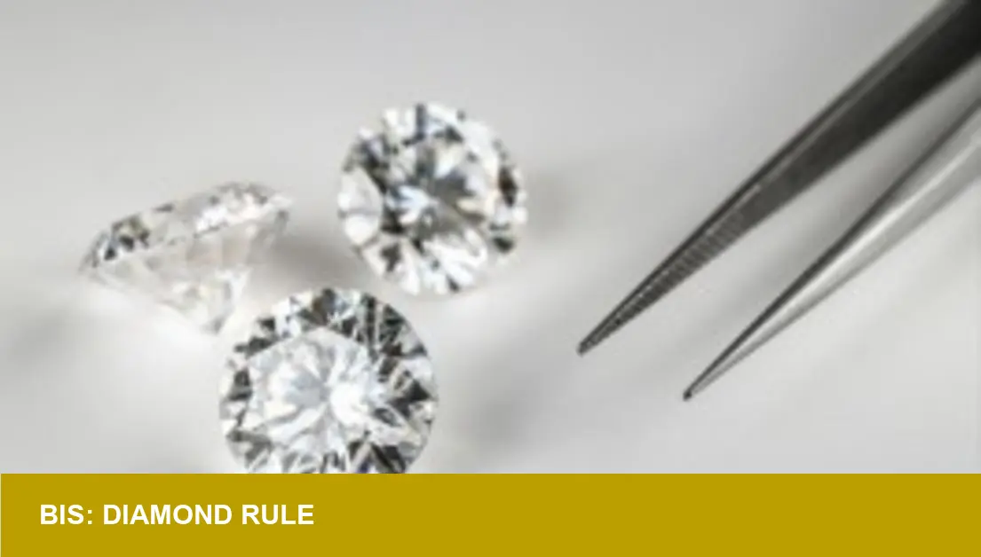 BIS: ‘Diamond’ Reserved for Natural Stones — Market Impact Now?