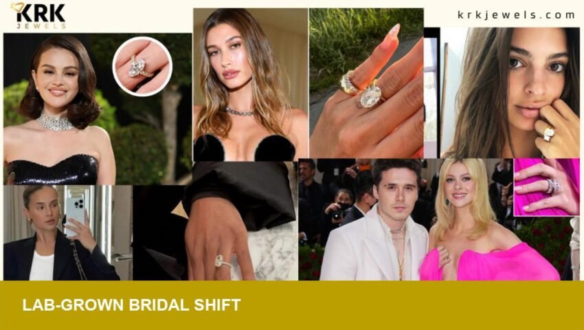 Lab-grown diamonds in celebrity rings signal bridal market shift