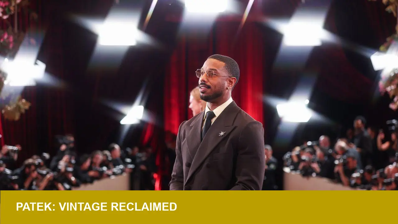 Michael B. Jordan’s Vintage Patek & Prada Suit — Market Signal?