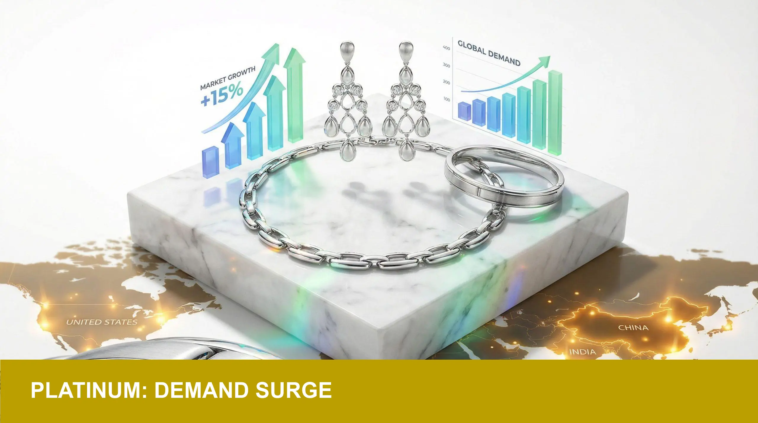 Platinum Jewellery Gains as Gold Hits Record — Who Captures Value?