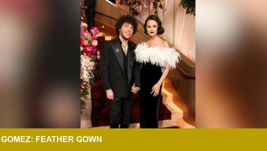 Selena Gomez's Feather Gown at Golden Globes — Style or Market Signal?