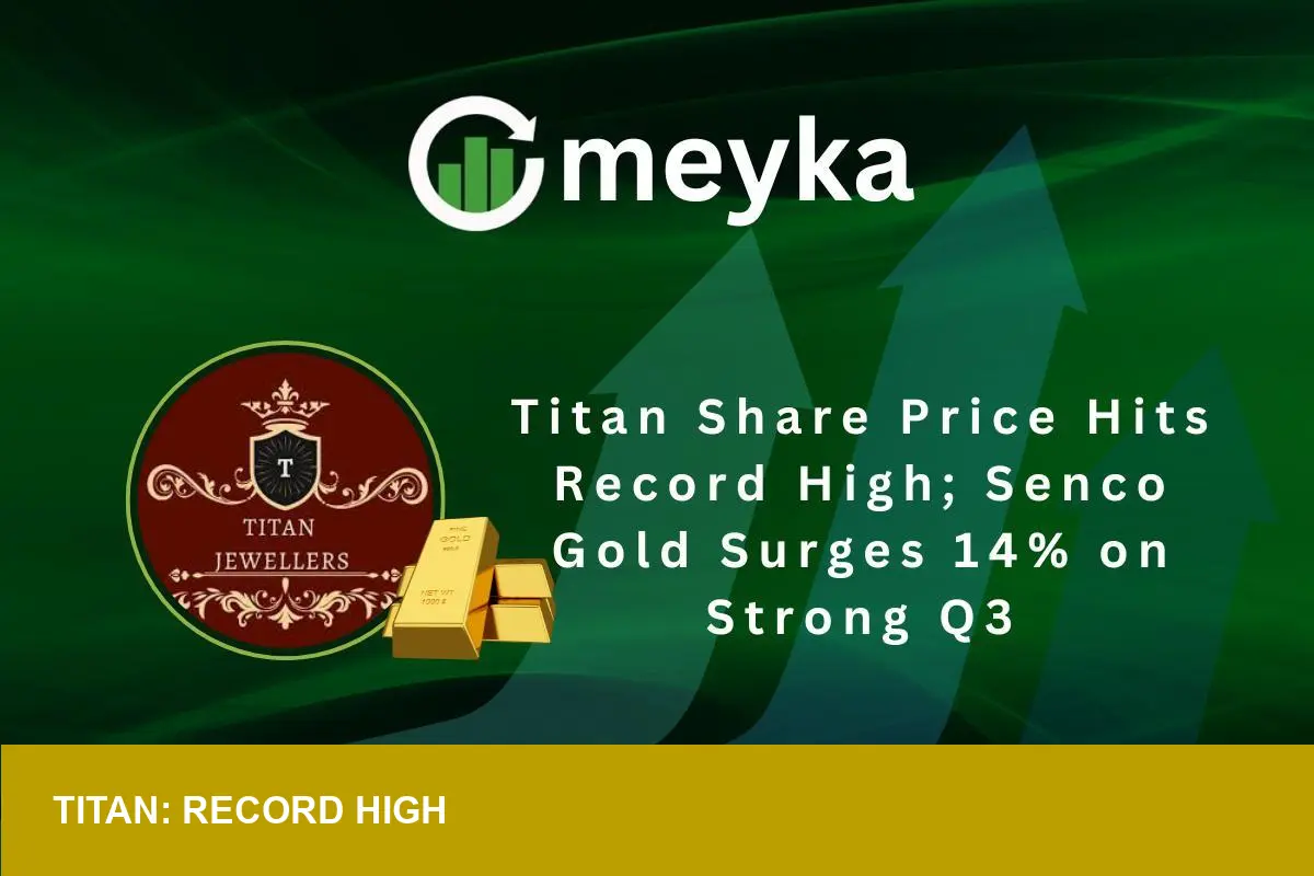 Titan Hits Record ₹4,307; Senco Gold Surges 14% — Is the Rally Durable?