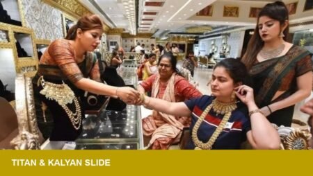 Budget 2026: Titan, Kalyan slide; Thangamayil, Golkunda down up to 6%