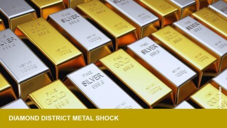 Diamond District reprices as gold and silver crash – margin risk