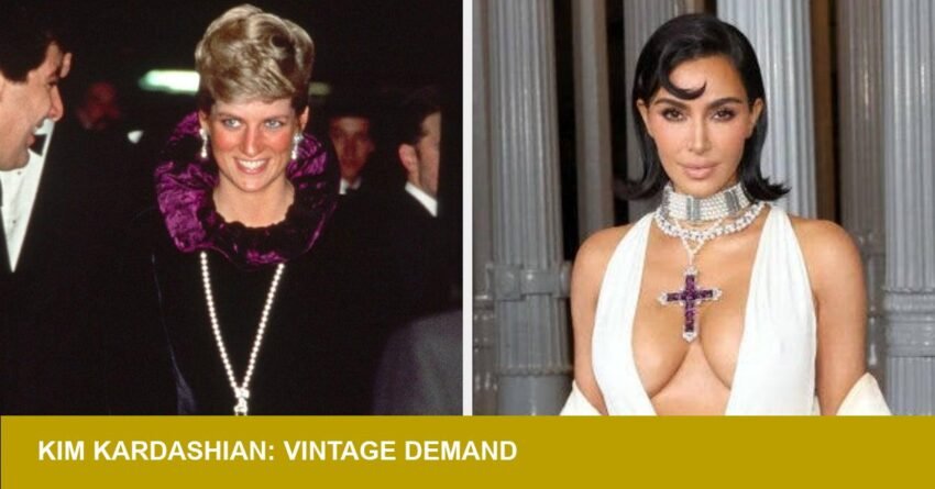 Kim Kardashian owning landmark dress signals vintage-jewelry boost