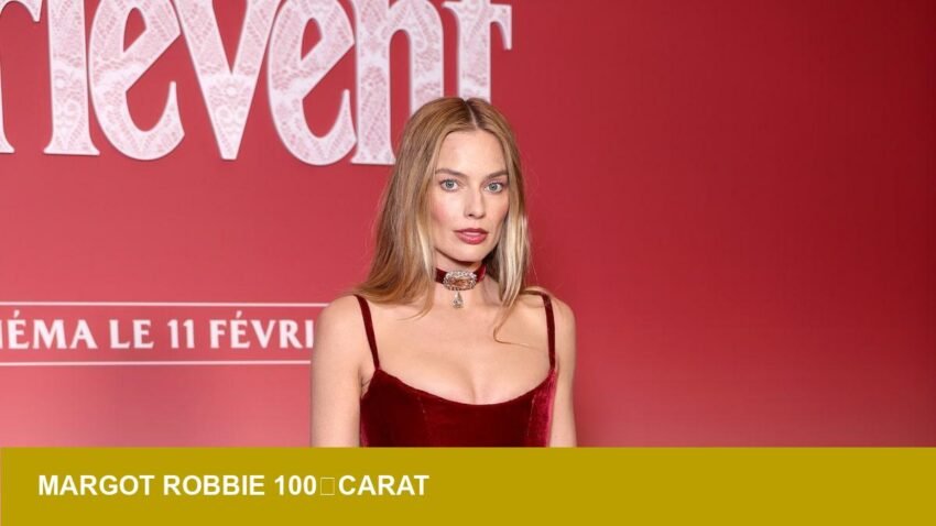 Margot Robbie's 100‑carat necklace signals renewed high‑jewelry demand