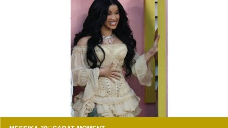 Messika 39‑carat necklace on Cardi B at Super Bowl LX — US market signal