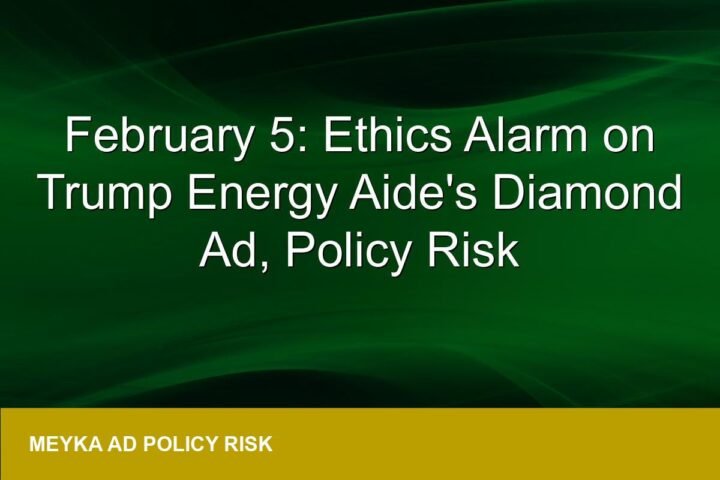 Meyka diamond ad draws CREW complaint, tests US policy risk