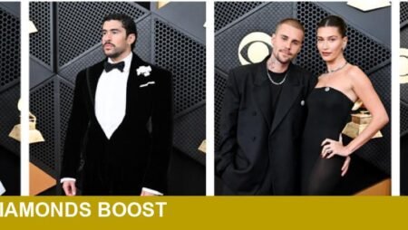 Natural diamonds on Grammy red carpet signal US demand shift