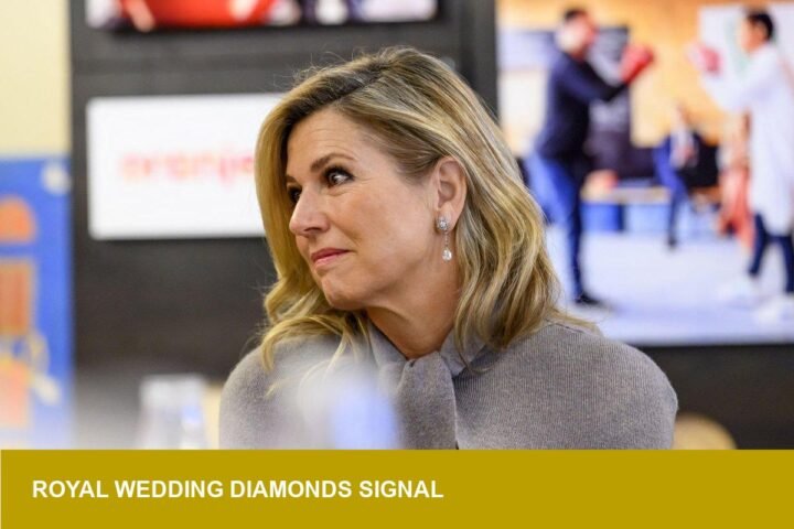 Queen Máxima wears wedding diamonds in Rotterdam — bridal signal