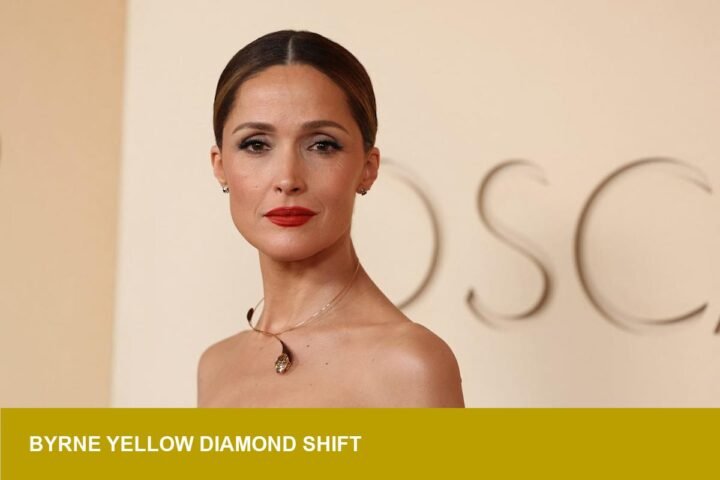 Rose Byrne's yellow diamond necklace tests red-carpet influence
