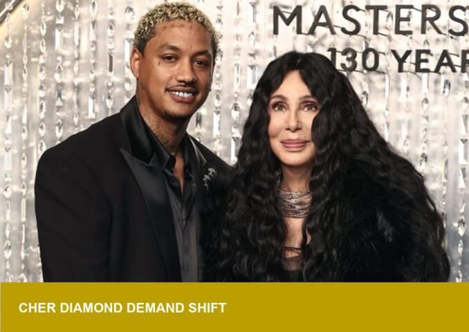 Cher's diamond at Chaz Bono wedding signals bridal-ring demand shift