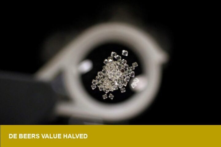 Anglo American halves De Beers valuation — lab diamonds dent demand