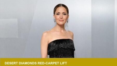 Desert diamonds on Rose Byrne at Vanity Fair: red‑carpet signal