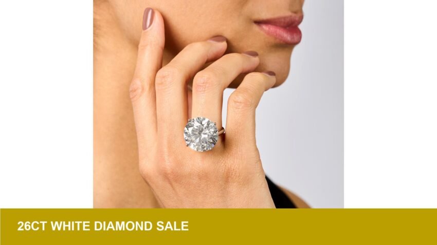Elmwood's 26ct white diamond tops $1M — UK market signal for buyers?