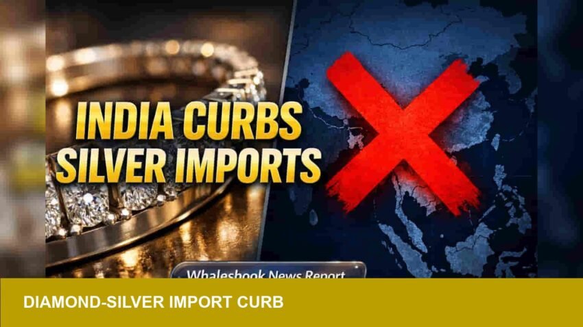 India limits diamond-studded silver imports to June 2026 — market test