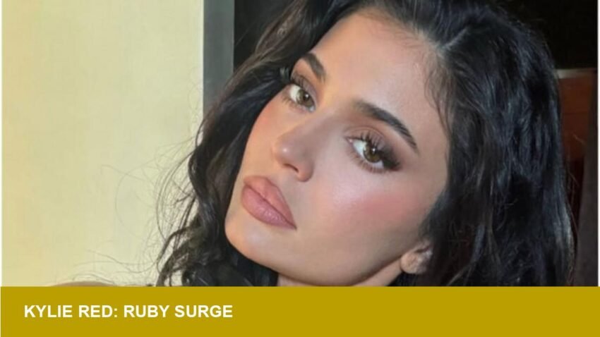 Kylie Jenner’s Oscars red gown signals ruby resurgence for retailers