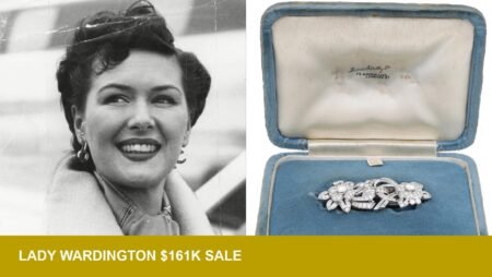 Lady Wardington gold evening bags fetch $161K; provenance fuels demand