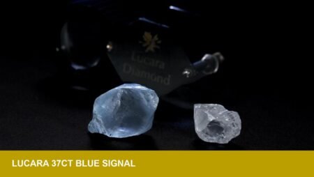 Lucara recovers nearly 37ct Type IIb blue — high-jewelry signal