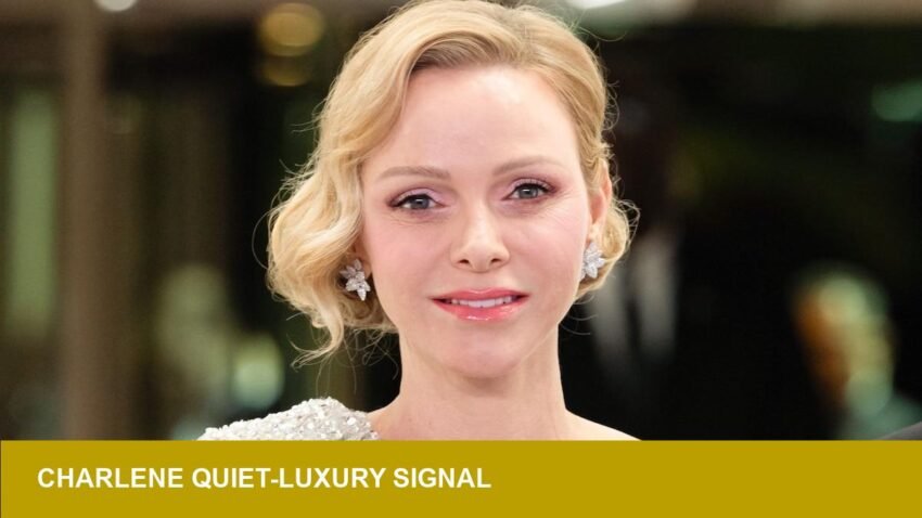 Princess Charlene’s silver cape at Rose Ball signals luxury demand