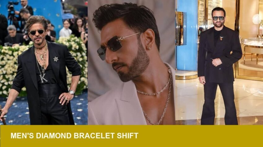 Ranveer, Shah Rukh, Saif: diamond bracelets and men's jewellery