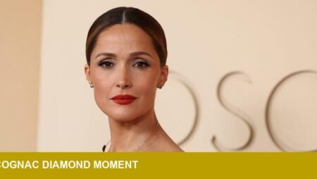 Rose Byrne’s cognac diamond necklace tests red‑carpet influence