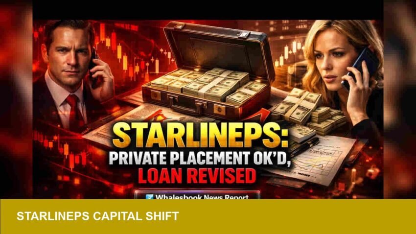 StarlinePS private placement and ₹12 Cr loan revision: investor signal