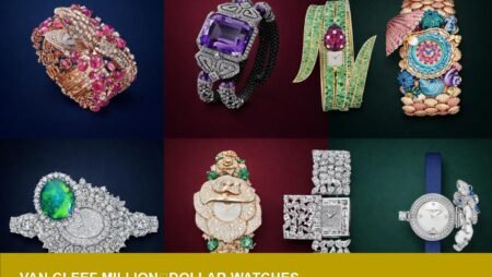 Secret watches by Van Cleef & Bulgari show million‑dollar allure