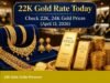 Tanishq, Malabar & IBJA: 22K gold dips as dollar caps festival demand